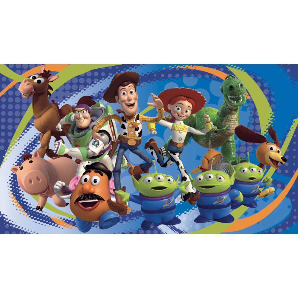 RoomMates by York JL1204M Toy Story 3 Chair Rail Prepasted Mural 6
